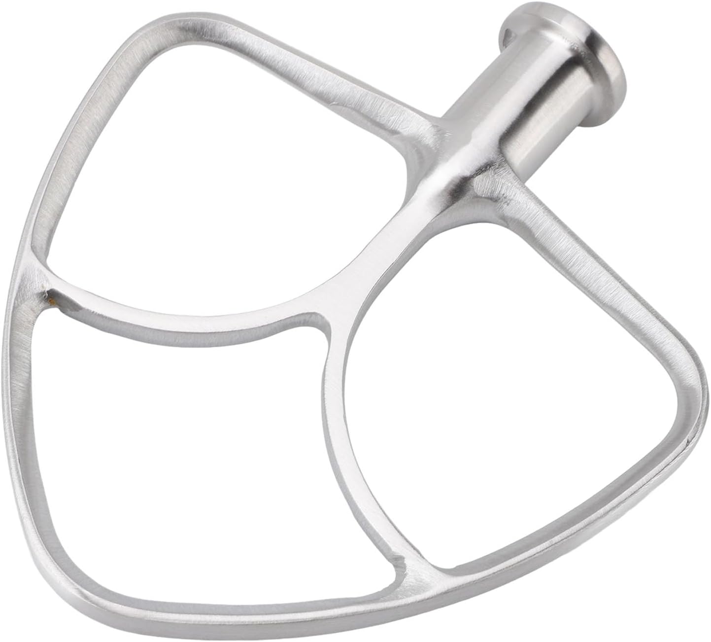 3pcs Stand Mixer Attachment Set, Multifunctional Accessories with Dough Hook, Flat Beater, and Wire Whip for Mixer, Easy to Install and Replace, Stainless Steel Stand Mixer Parts