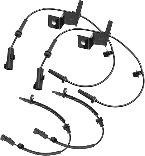 Vkinman 4 piezas ABS sensor de velocidad de rueda DG9Z2C205B repuesto para Ford Fusion 2013-2020 Lincoln MKZ 2013-2018 delantero trasero izquierdo