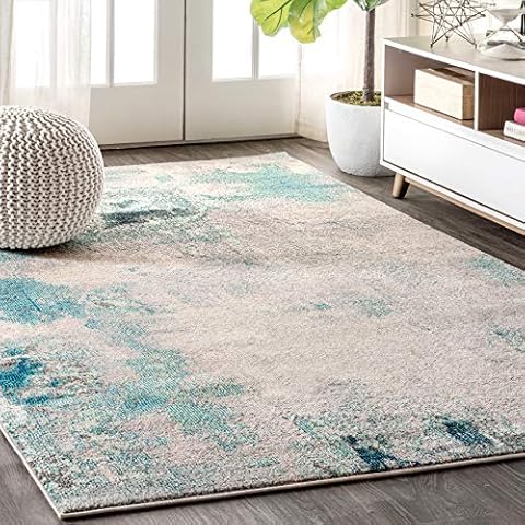 JONATHAN Y Contemporary Abstract Area Rug Cover