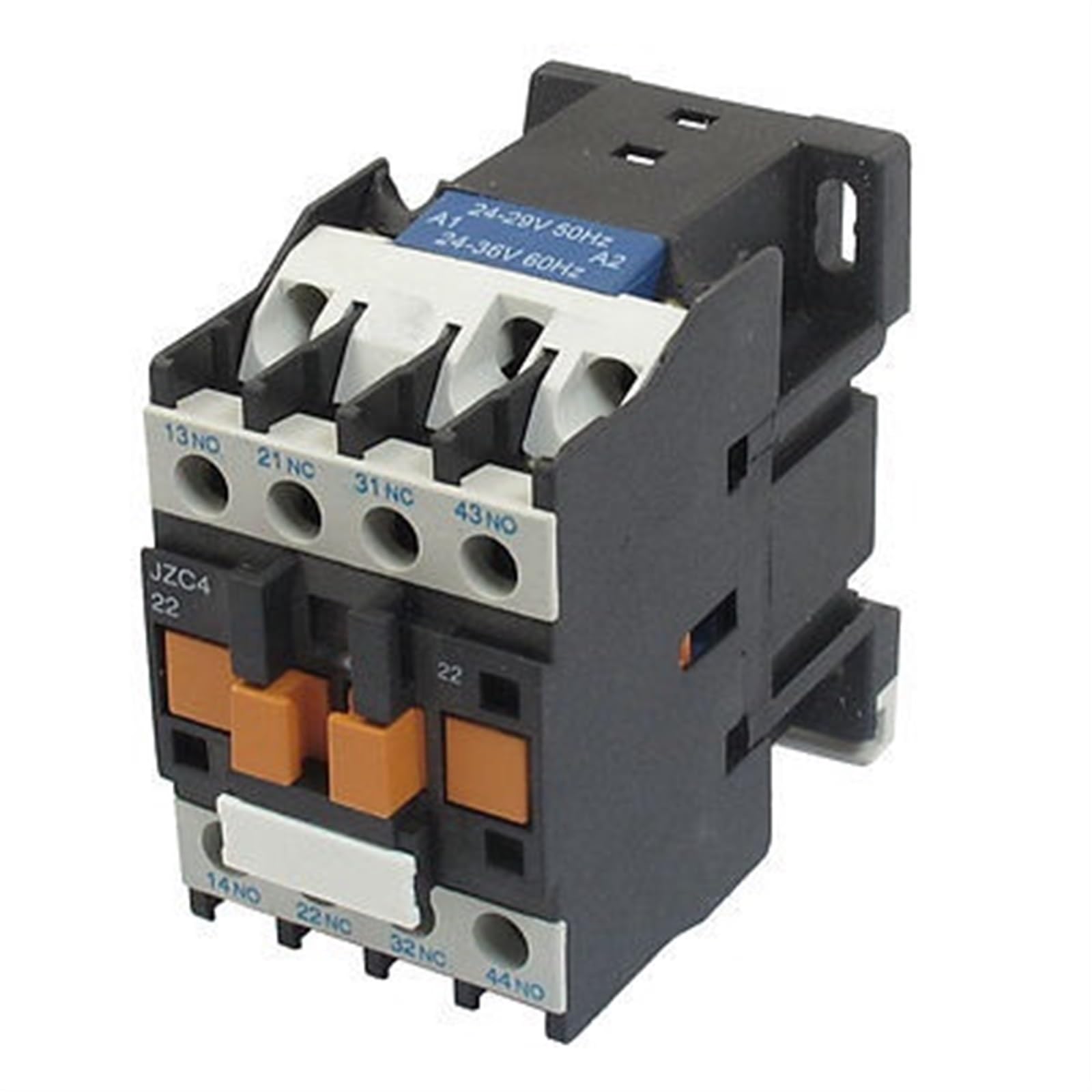 Contactor de CA de 20A tripolar JZC4-22 24V 36V para motor eléctrico trifásico industrial 2