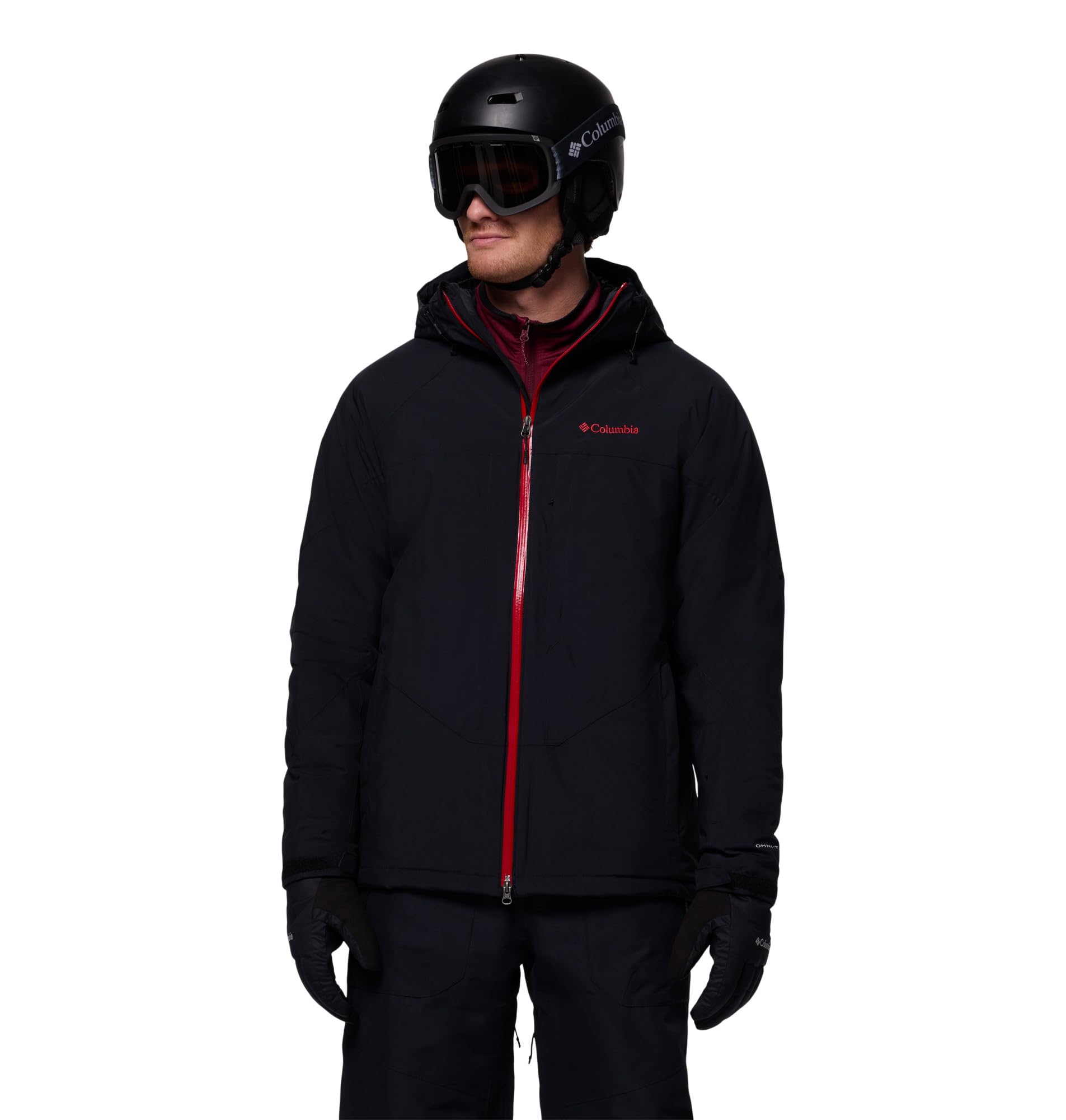 Columbia Men's Powder Prime Jacket Large Black