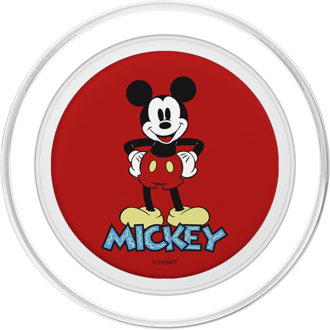 Disney Mickey And Friends Mickey Retro Portrait PopSockets MagSafe PopGrip for iPhone