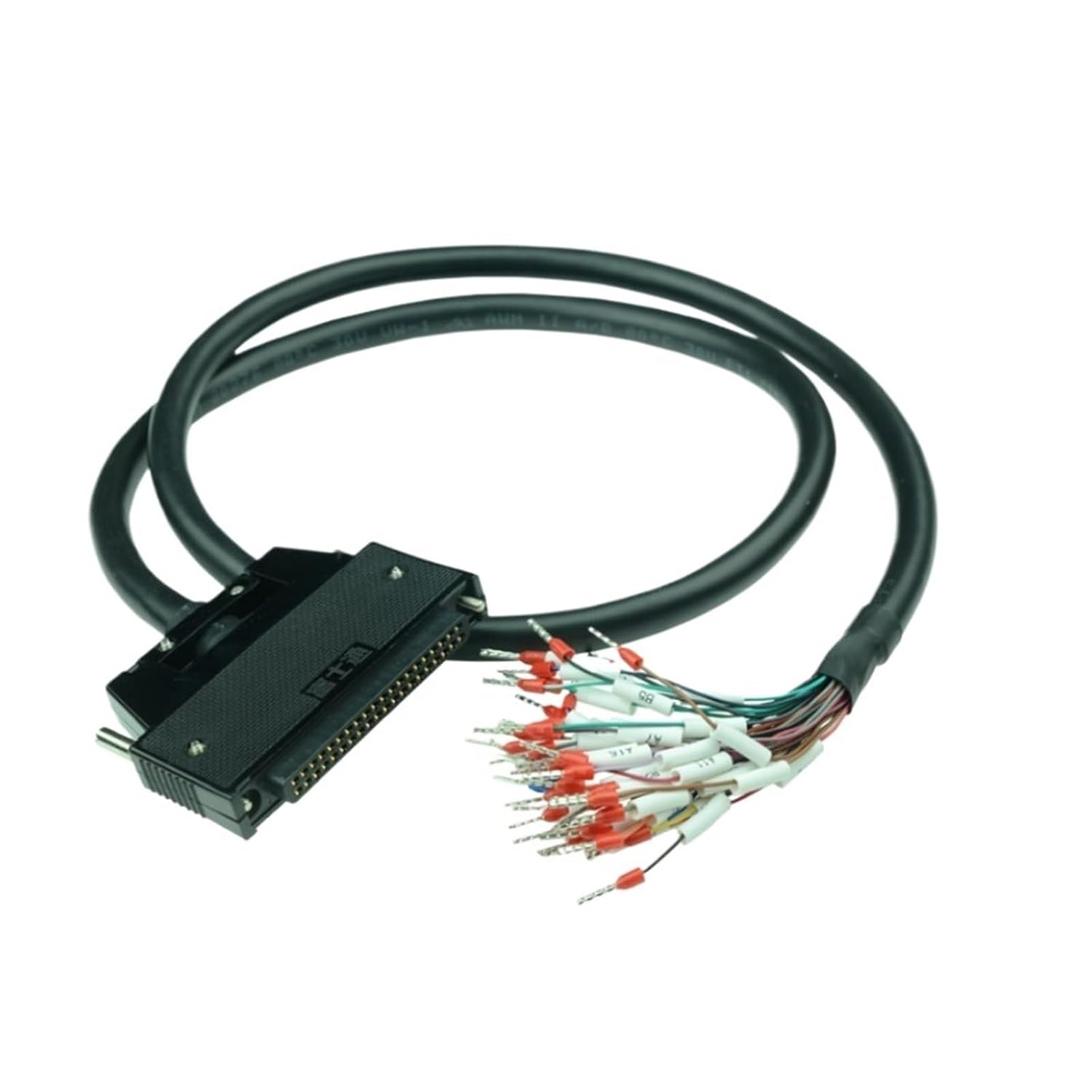 PLC I/O Cable Control Cable FCN40P A6CON1 Wiring 40P C500-CE401 for Q L Series Terminal Board(5m)