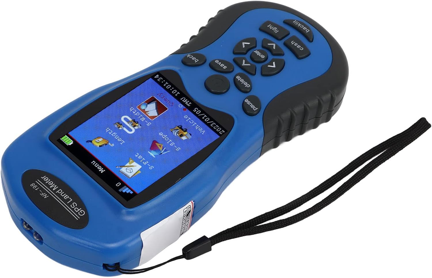 Professional Land Area Measure Meter, High Precision Farmland Measuring Instrument with Data Storage 2000mAh Battery Auto Calculation for Outdoor Surveying