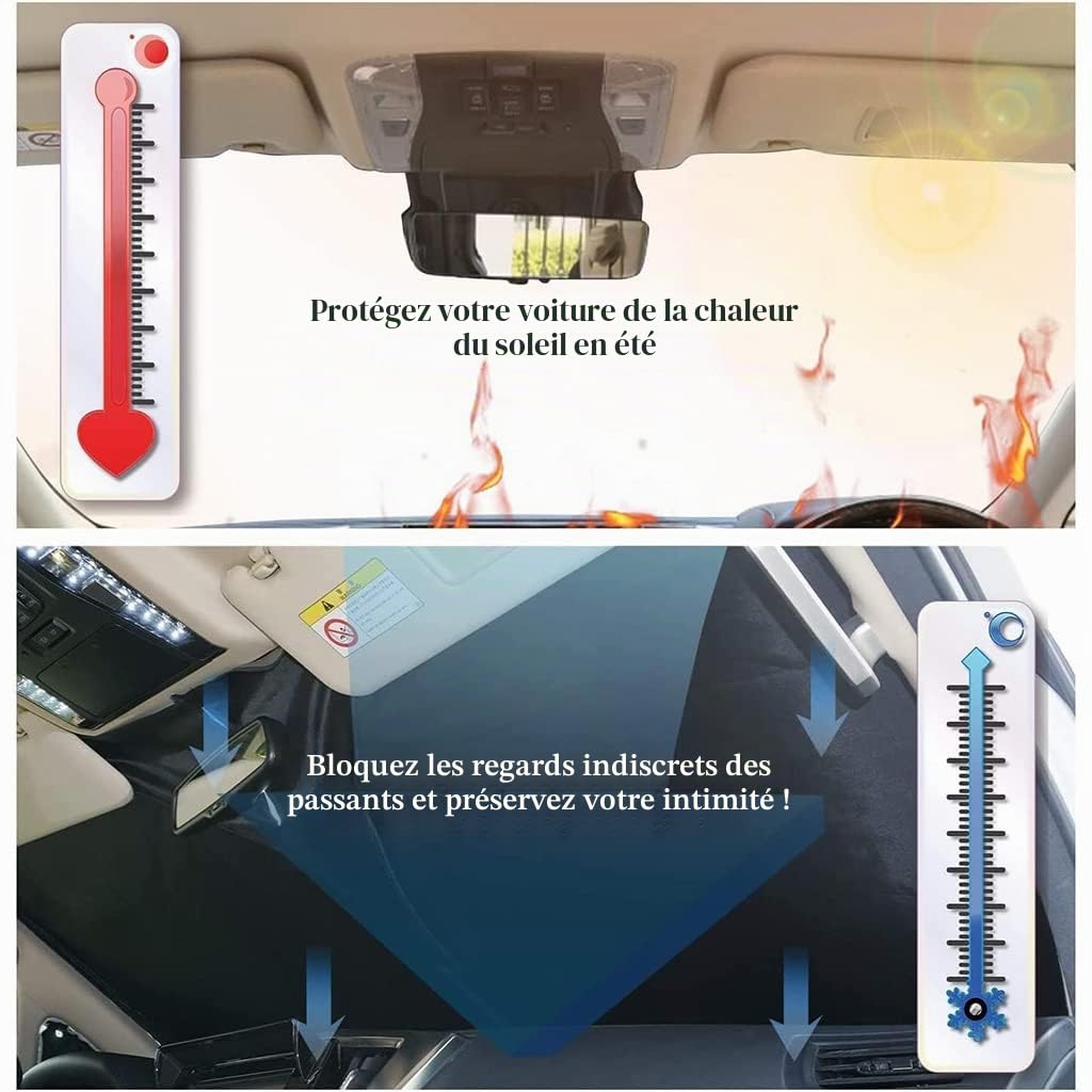 Pare-Soleil Voiture pour Audi A6 C7 2013-2023,fenêtre latérales Solaire Rideau Anti-UV Rayons Ombrage Stores Thermo-Isolante Protégez Accessories,8pcs-wholecar