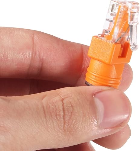 Miniatura 6 de Coliao 6pcs RF a RJ45 Convertidor Adaptador, F hembra a RJ45 macho coaxial acoplador de barril coaxial, adaptador coaxial a Ethernet