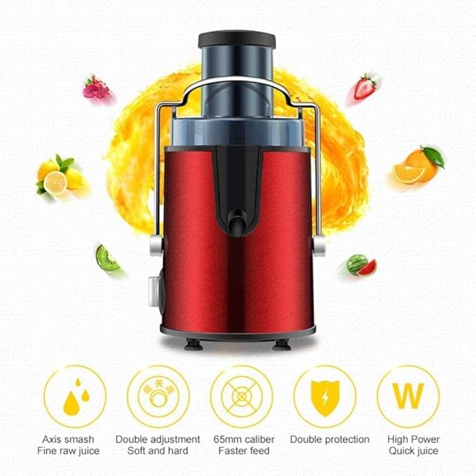 Extractor Jugos Prensado Frío 2 Velocidades Multifuncional 220V miniatura 5