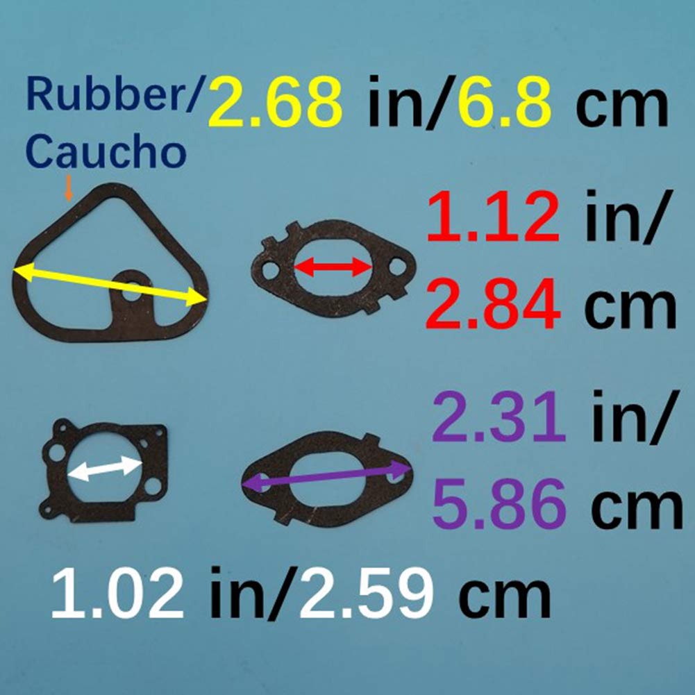 Complete Engine Rebuild Gasket Kit Compatible with 592173 799495 796661 Lawn Garden Equipment 110P02 110P05 111P02 111P05 111P07 112P02 112P05 114P02 114P05 114P07 11P902 11P905 11P907 Z471