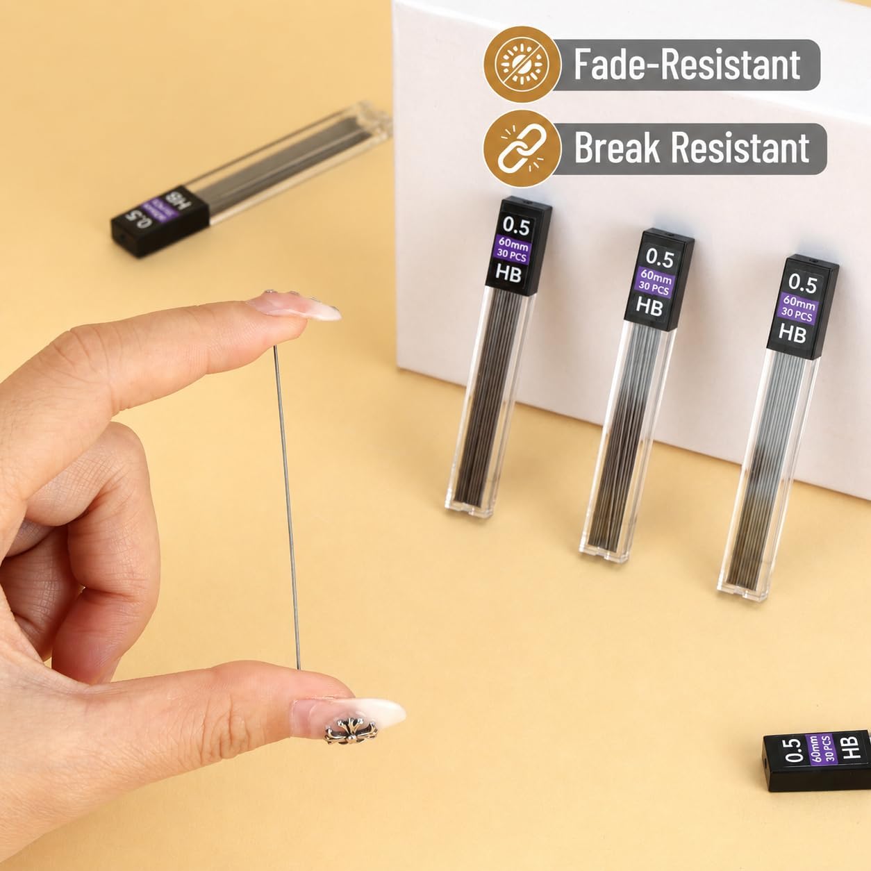 Mr. Pen- Bulk 0.5 mm Lead Refills for Mechanical Pencils, 1080 pcs image 3