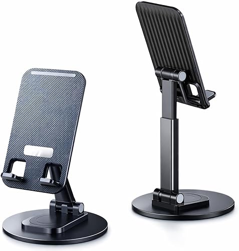 Miniatura 8 de Mizi Soporte ajustable para tablet – Soporte de escritorio plegable antideslizante para tabletas de 9 a 12.9 pulgadas, iPad, Samsung Galaxy Tab,