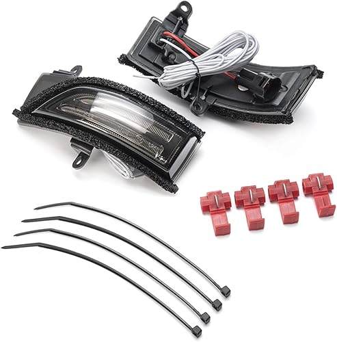 Miniatura 4 de Impreza WRX - Kit de luz LED dinámica intermitente lateral para Subaru Crosstrek Forester Legacy Outback WRX STI lente negra ámbar LED intermitente