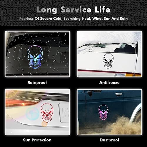 Miniatura 4 de Leniutor My Life My Rules - Calcomanía de vinilo divertida de 23.6 pulgadas para ventana trasera del automóvil, parachoques, carrocería del