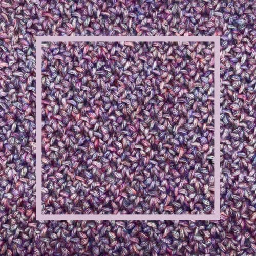 Cotton To The Core Medium Weight Extra Soft Baby Natural Cotton Yarn For Knitting Crocheting Blankets, 3 Skeins, 654Yds/300G (Grape Purple) #TOP2