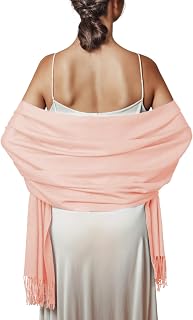 Pañuelos Chal Bufanda Mujer Pashmina Estolas Bodas Chale Fiesta Sólido Fulares Foulard Larga Cálida Invierno