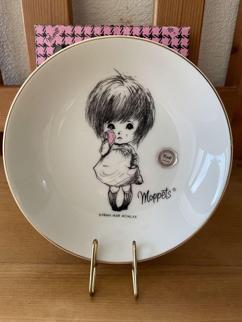 Amazon.co.jp: Moppets モペッツ 飾り皿 アンティーク レトロ