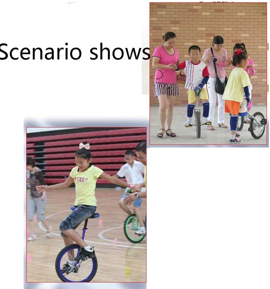 TXTC 18 Inch Wheel Unicycle, High-Strength Manganese Steel Fork, Adjustable Seat, Aluminum Alloy Buckle, Ergonomic Saddle Pedals, Balance Bike,for Women and Men Outdoor Sports