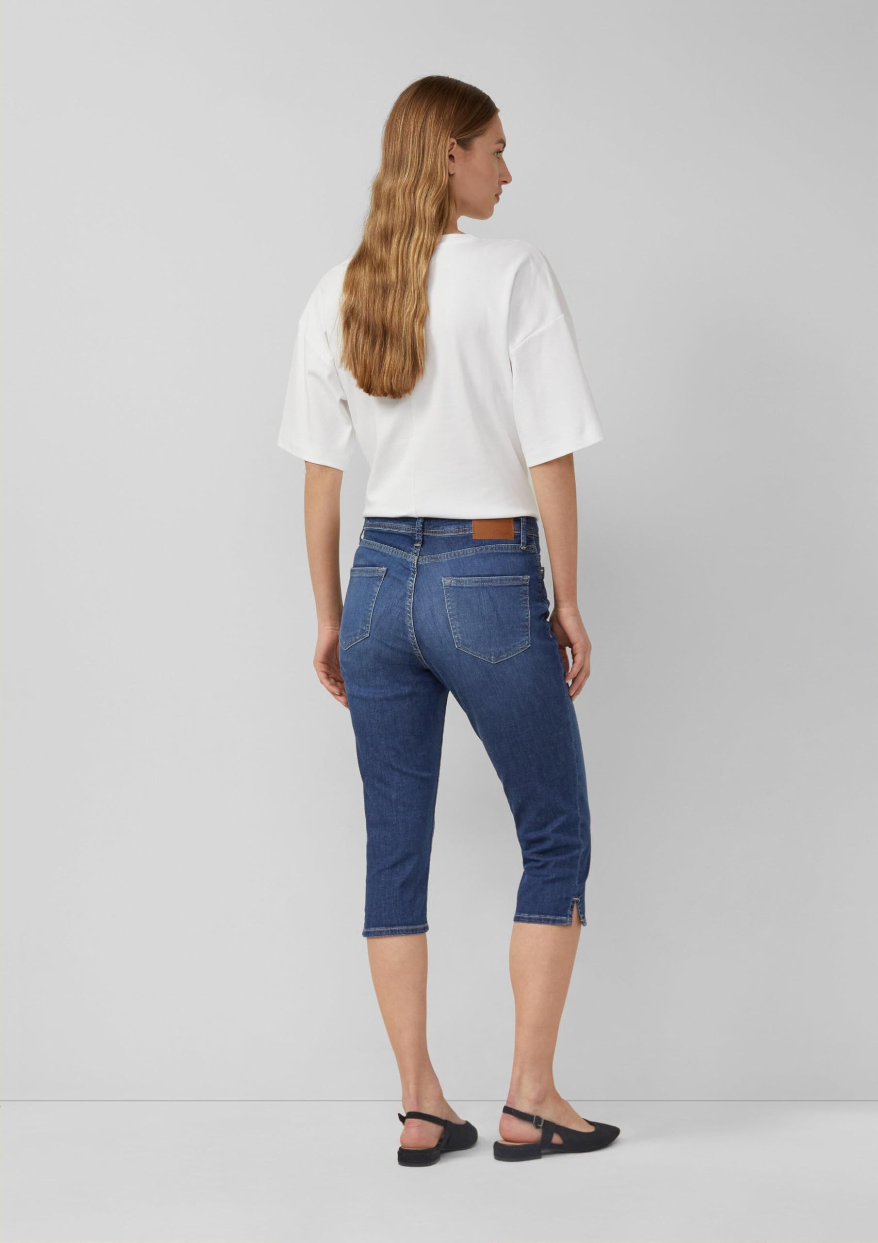 s.Oliver Capri Jeans Betsy/Regular Fit/Mid Rise/Slim Leg