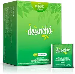 Chá Desinchá Dia Suplemento 60un - Chá Verde