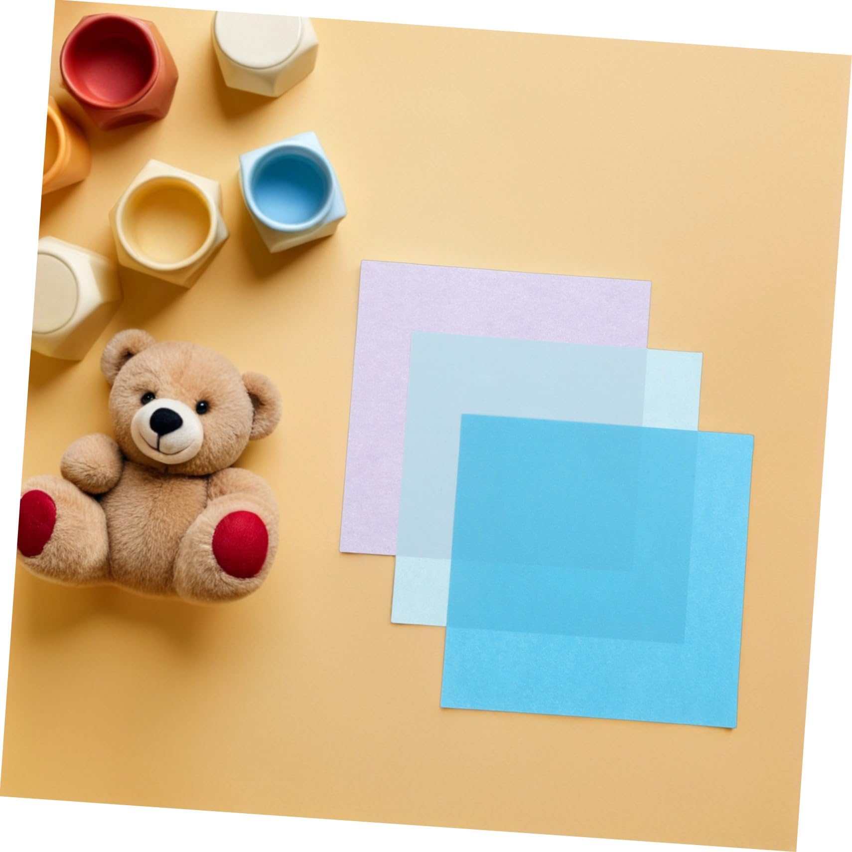 Papel de Origami de Doble Cara para Niños 15cm 600 Hojas