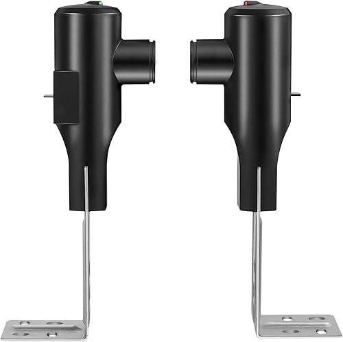 GSTB-R STB-BL Sensores de seguridad y vigas de seguridad reemplazo para sensores de puerta de garaje Genie compatible con abridores de puerta de