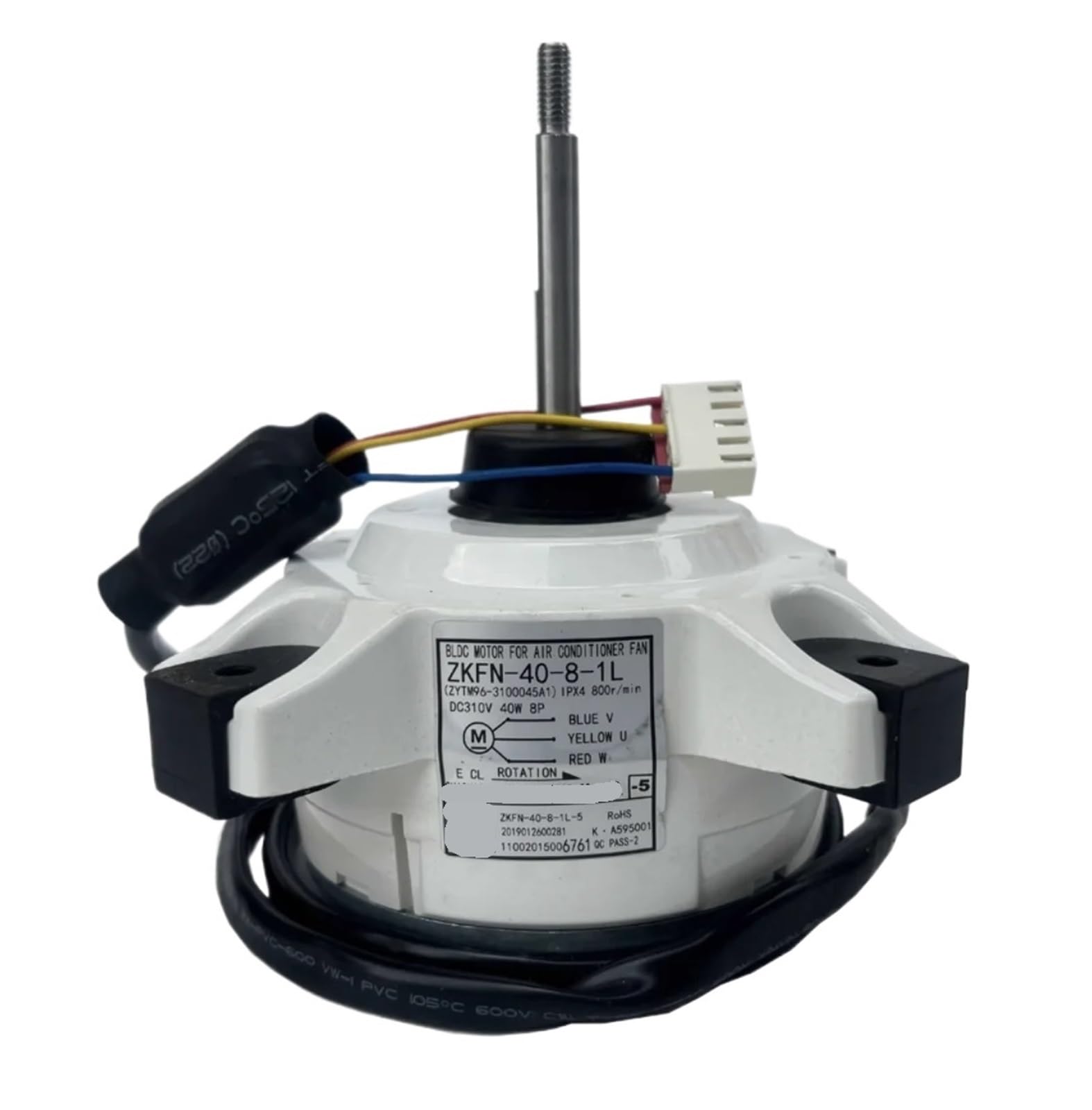 Moteur de ventilateur ZKFN-40-8-1L pour réparer une ventilation en panne