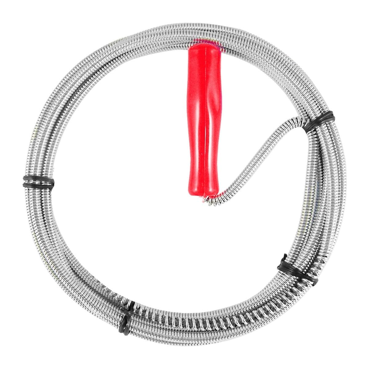 Déboucheur spirale Alpha 10 m flexible en acier avec manivelle
