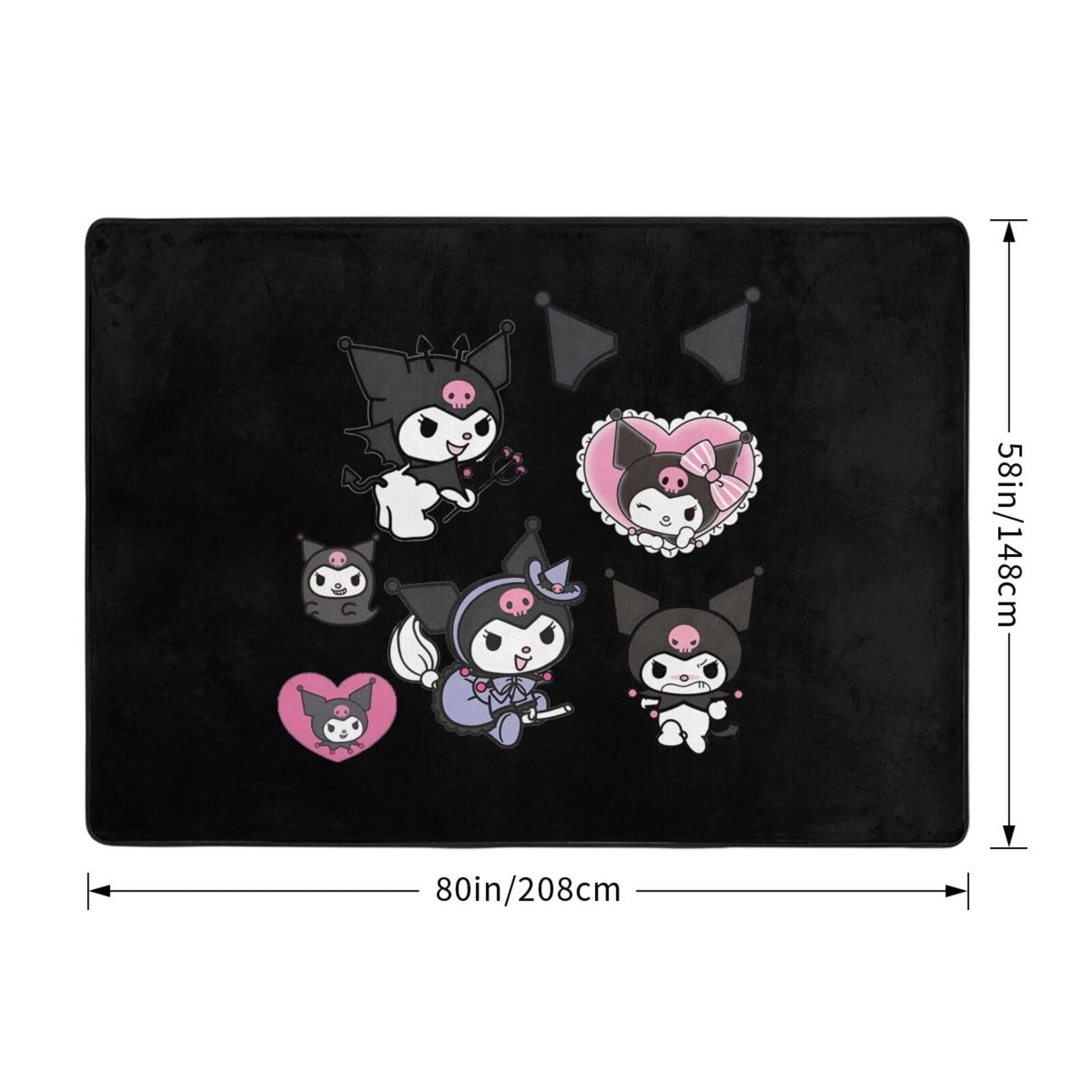 Amazon | サンリオ クロミ カーペット ラグ ラグマット 洗える