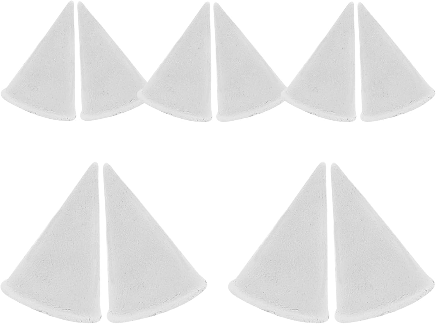 ULTECHNOVO 10pcs Aluminum Oxide Ceramic Refractory Support Nails Medium Size Kiln Tools for Pottery DIY Crafts High Temperature Resistant Kiln Firing Accessories
