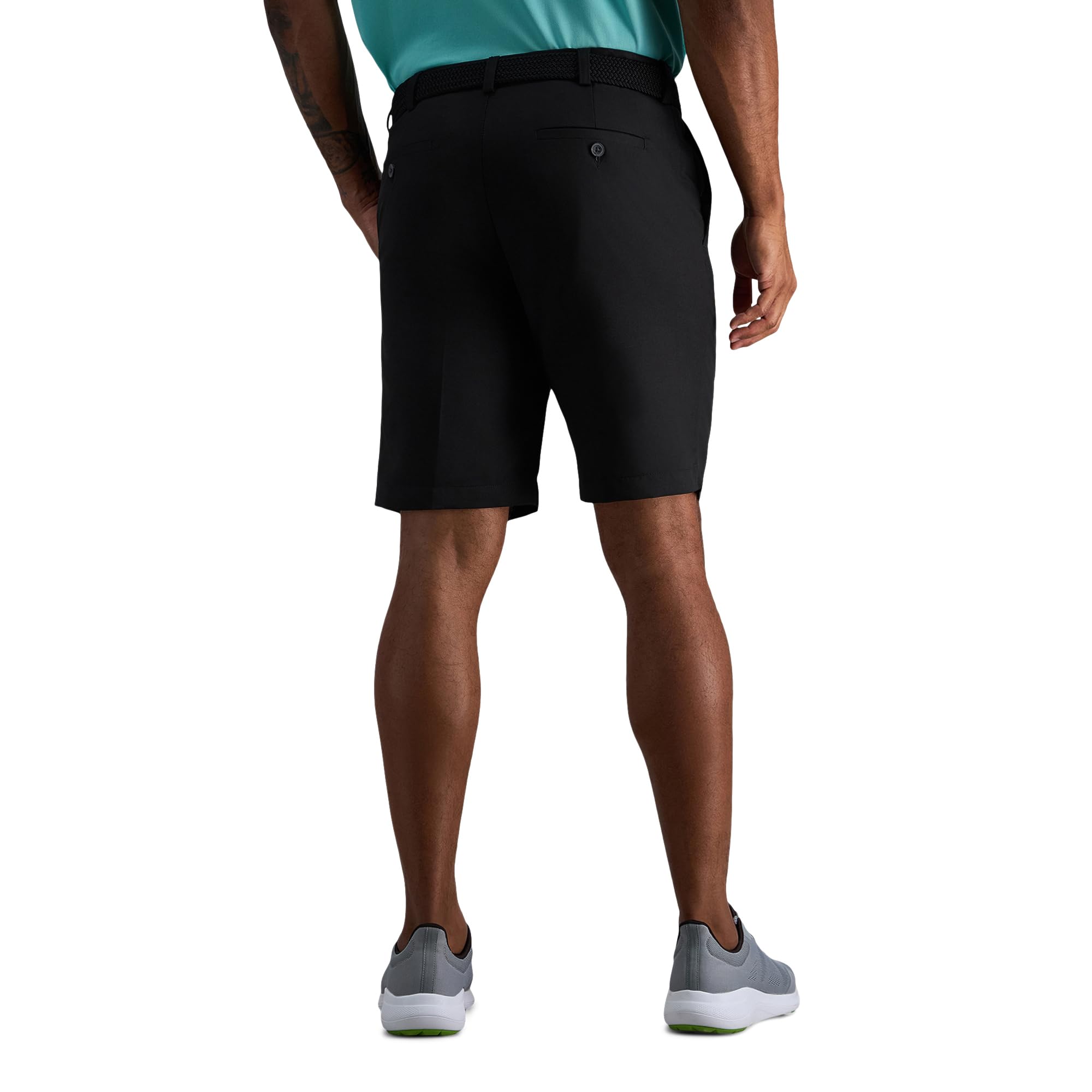 Haggar Cool 18 Pleat Front Expandable Waist Short - Pantalones Cortos Informales Hombre