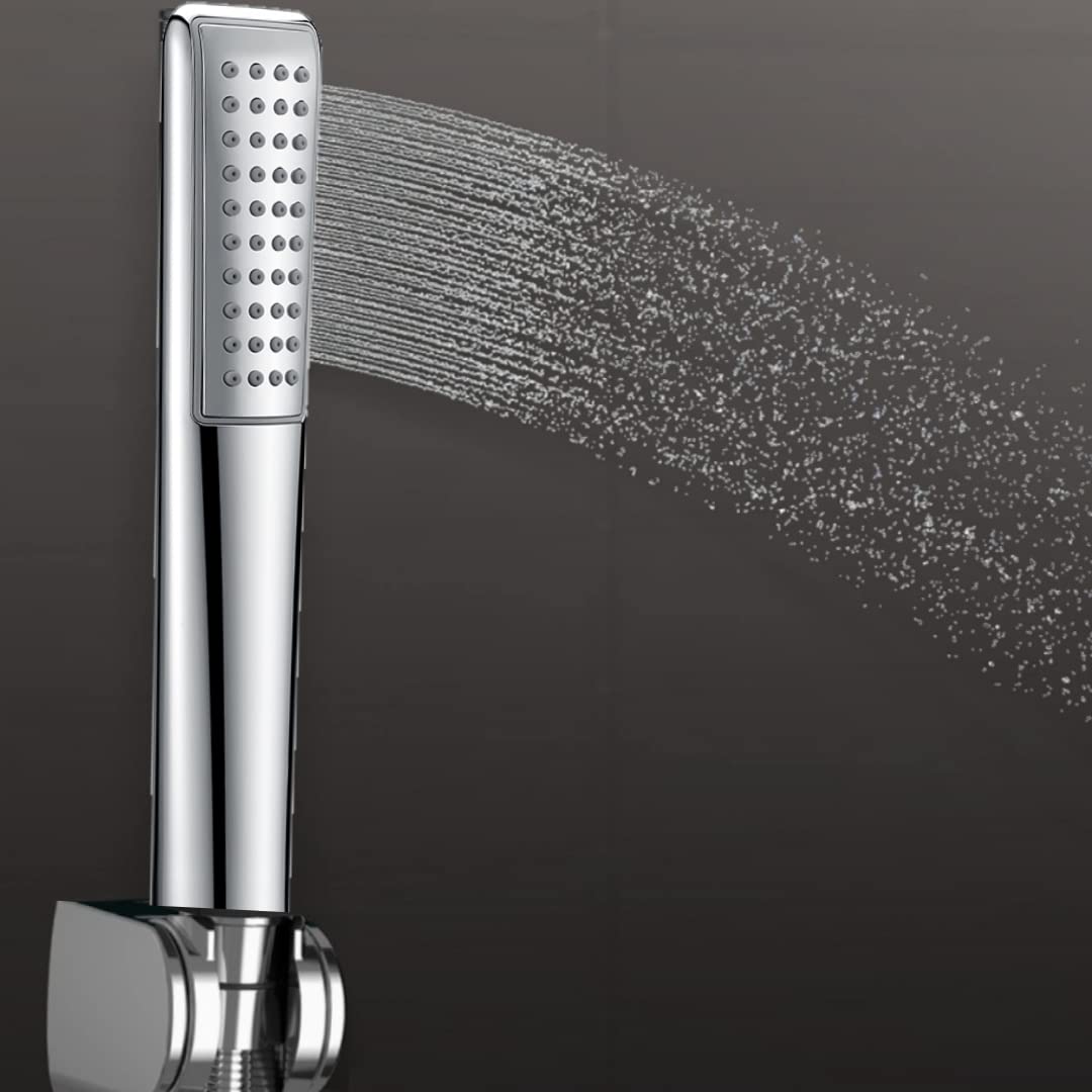 ZAP HS-004 Delta Series Hand Held Shower High Pressure Chrome Universal Wand Shower Heads ABS & Chrome Finish With Hose Pipe & Wall Bracket (B09P7N1R91) Amazon Price History, Amazon Price Tracker