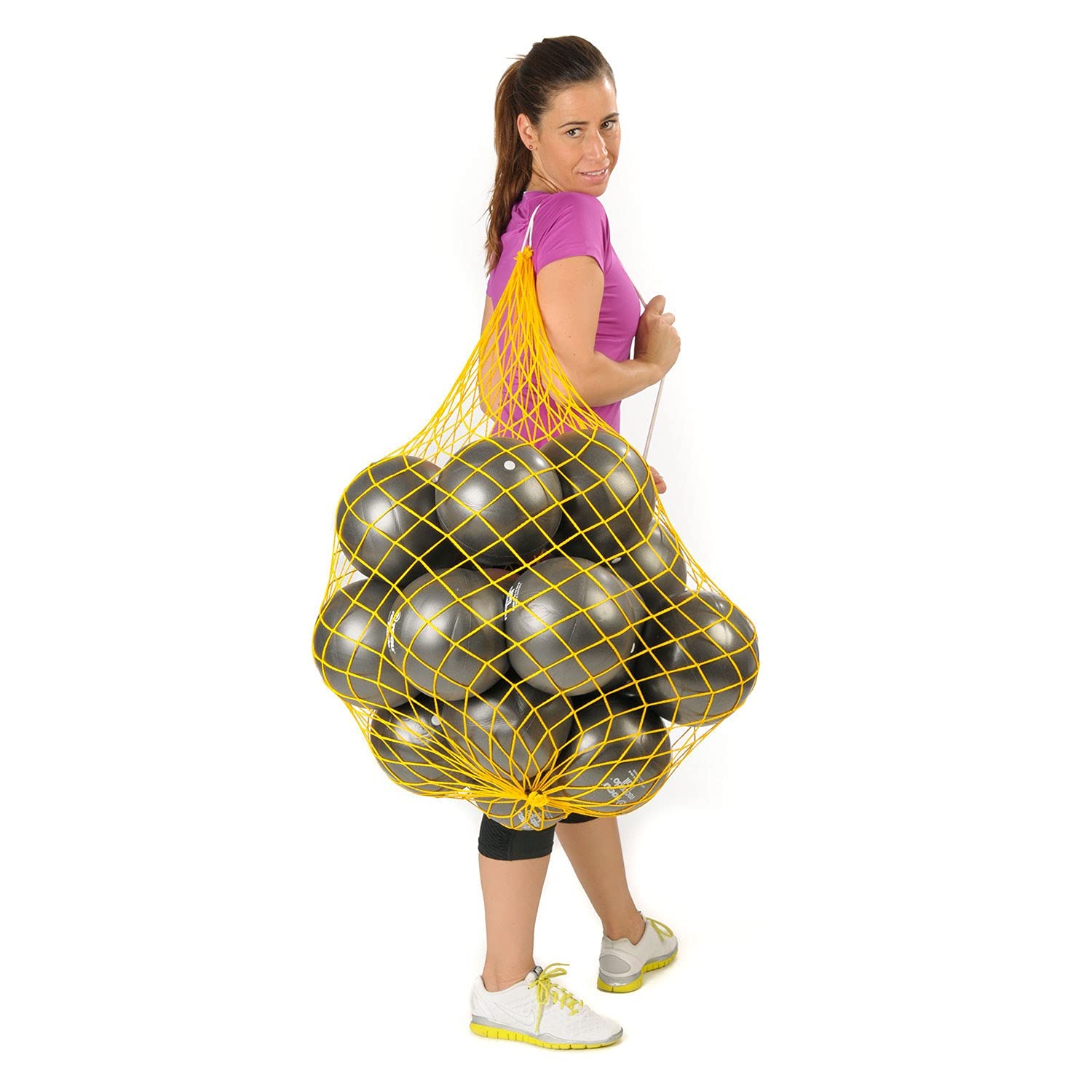 Togu Redondo Ball Softball Ø 18 cm mit Ballnetz Anthrazit