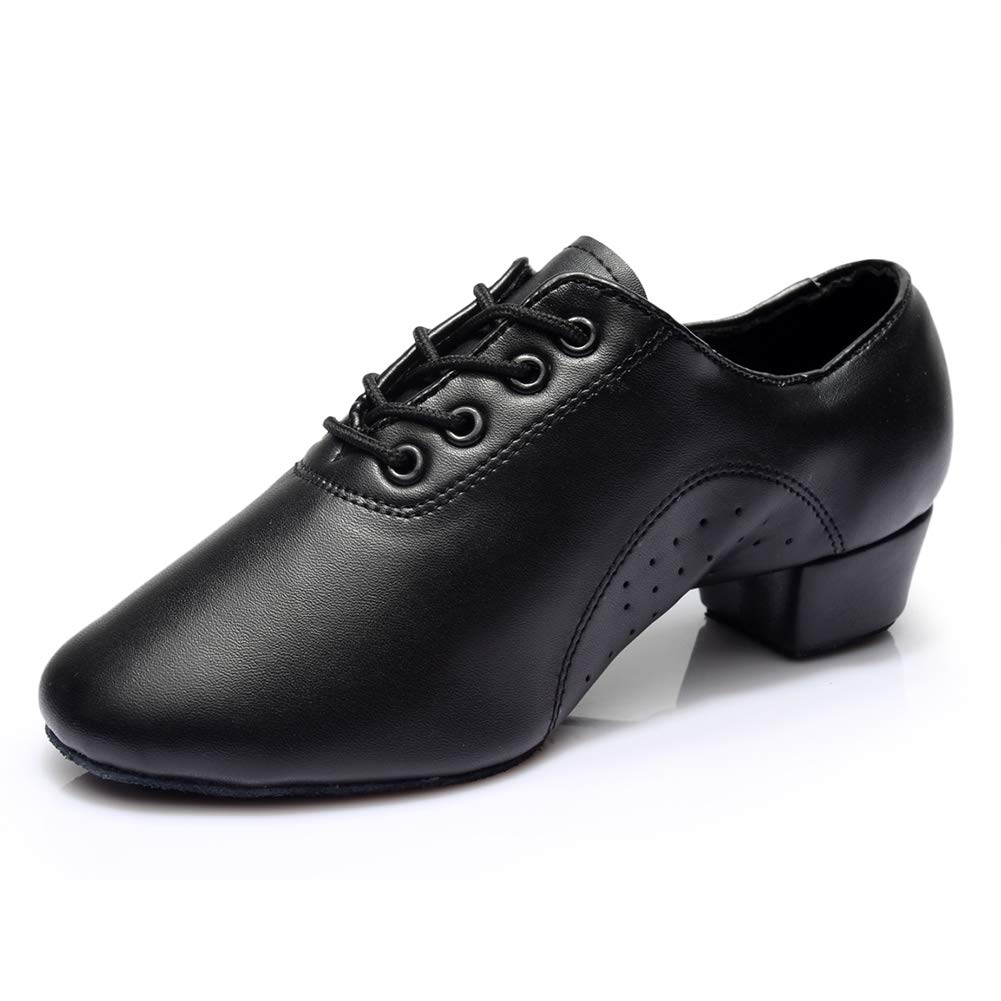 HROYL Scarpe da Ballo Professionali Donna Uomo Latino Salsa Jazz Danza