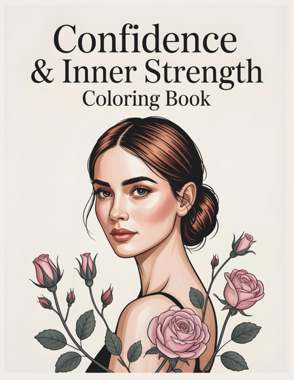 Confidence & Inner Strength Coloring Book for Adults: Build Confidence, Strengthen Your Inner Power, and Trust Yourself with Empowering Affirmations and Calming Designs