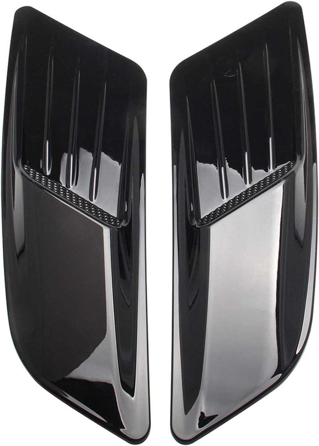 Automotive Accessories Car Air Intakes Hood Scoops Vents Hood Scoop Bonnet Cover Hood(Carbon Fiber Color)