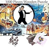 Ya en mundofriki.es: ANSNOW Rompecabezas para Adultos 1000 Piezas-1000 Piezas de Rompecabezas de Madera - James Bond Puzzles Películas Famosas Rompecabezas 1000 Piezas para Adultos Niños Rompecabezas Juguetes Decoración