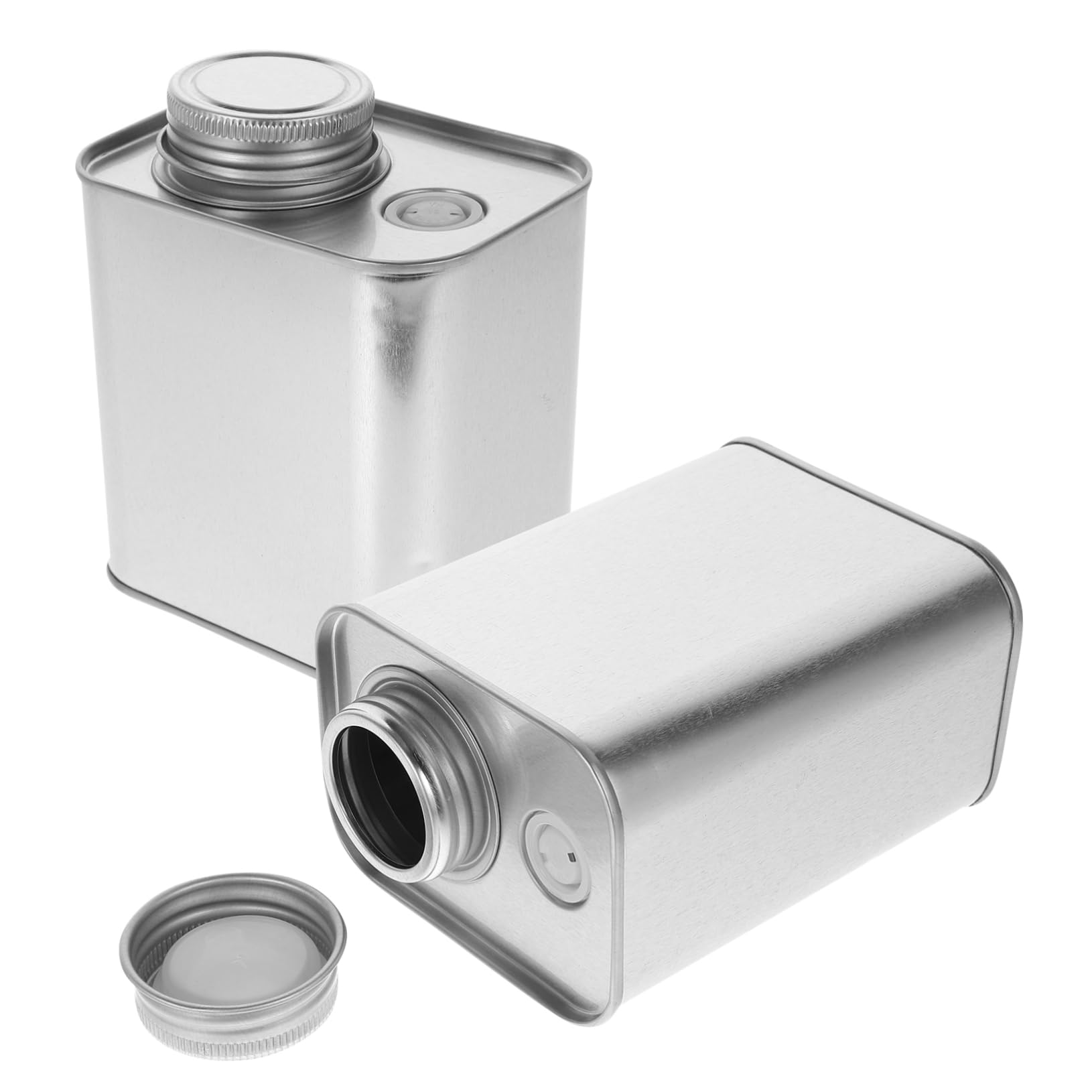Healeved 6piezas Bote Hermético De Café De Inoxidable Recipiente De Almacenamiento Para Café Té y Granos Diseño Compacto y Duradero Para Cocina y Uso Diario