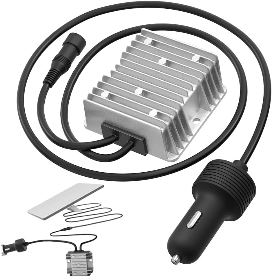 Starlink Mini Cable Car Adapter with Cigarette Lighter Power Adapter, 10-28V to 30V 3.5A Conversion Kit for Truck RV Car, 12V Power Cable with Cigarette Lighter Plug, DC Step Up Converter