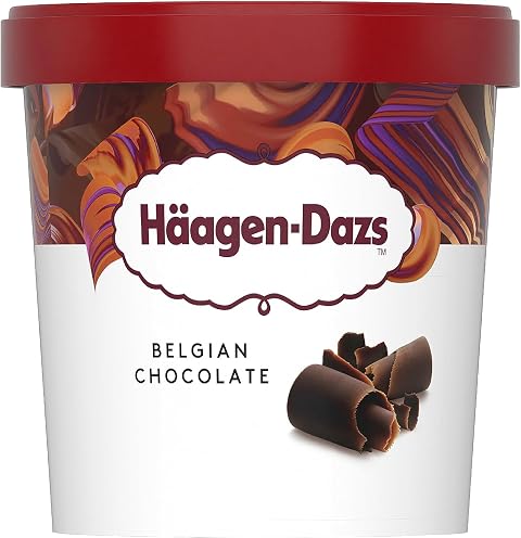 Häagen-Dazs, Gelato al Cioccolato Belga, 81g (Surgelato)