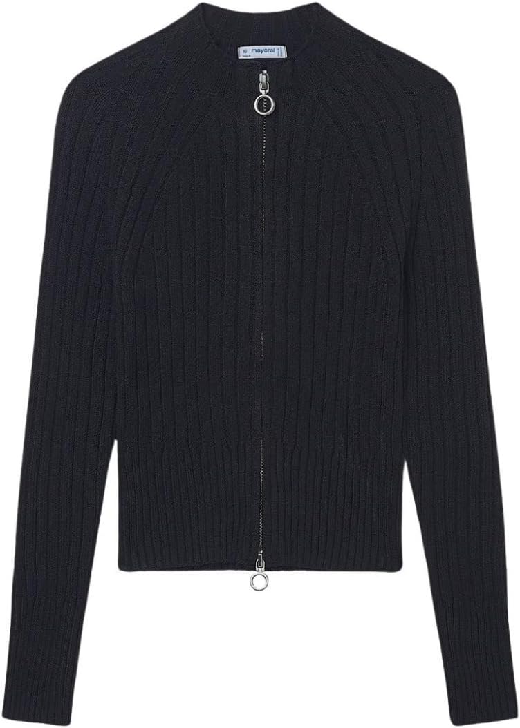 Mayoral Knitting Pullover for Girls Black