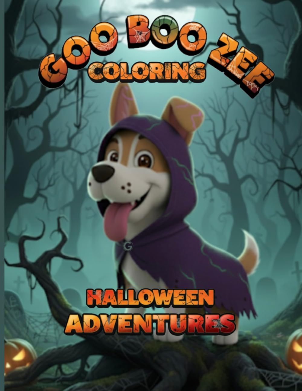 GOO BOO ZEE Coloring Halloween Adventures