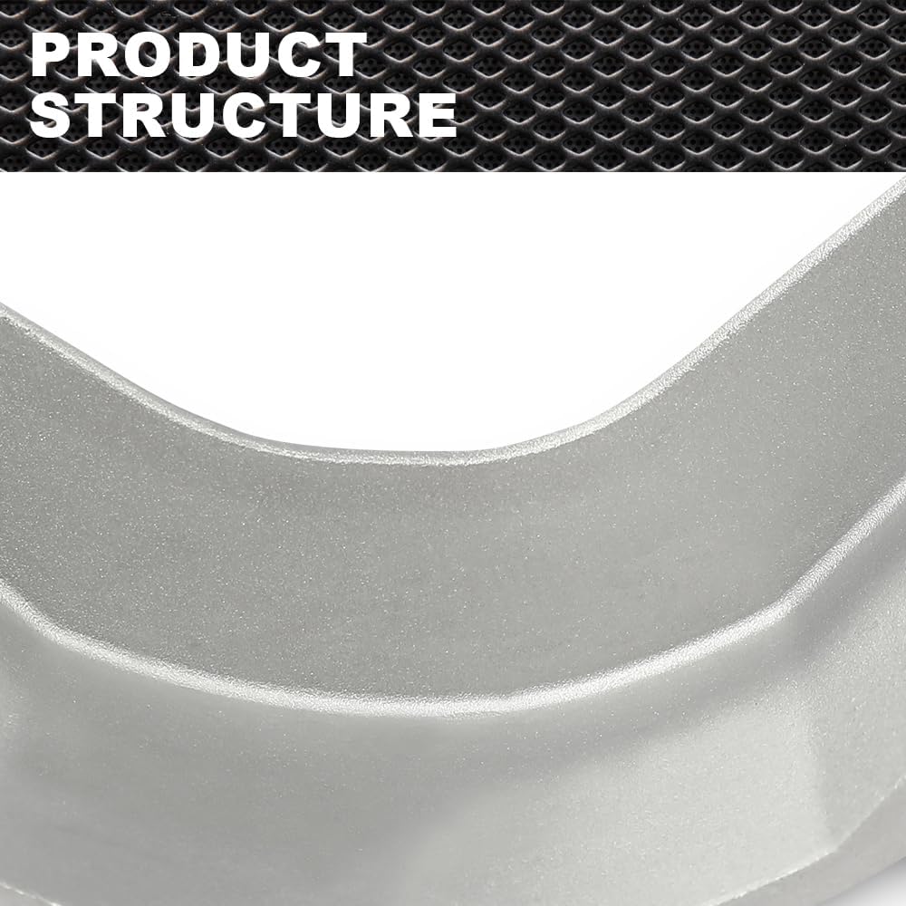 Pontoon Boat Aluminum Corner Cap F-22 C-Shaped 1-1/2 Inch 3-1/4 Inch Corner Cap Bracket