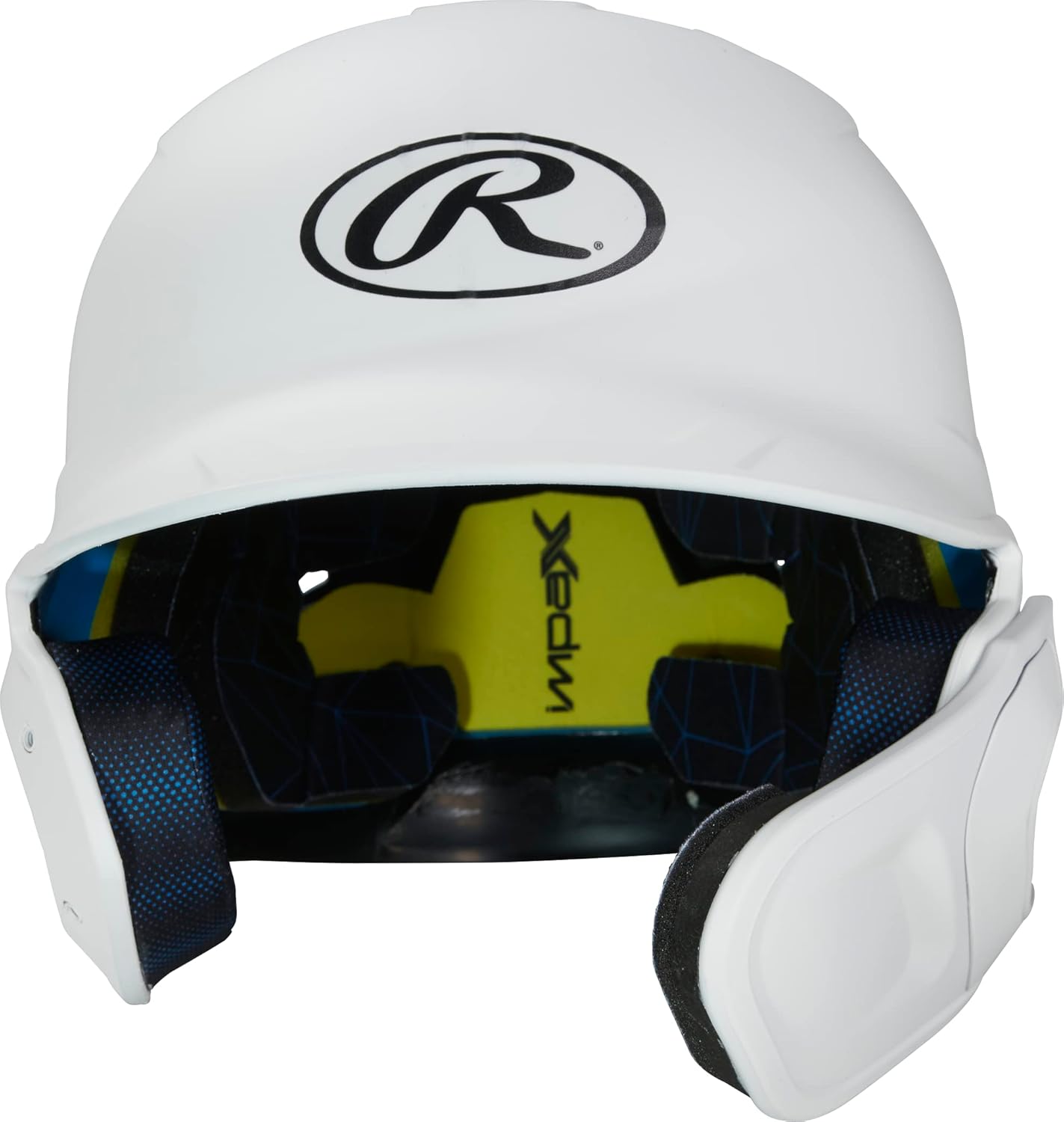 rawlings | mach adjust baseball batting helmet | adjustable face guard | matte | jr & sr sizes | multiple colors right hand batter sr (6 7/8 - 7 5/8) matte white