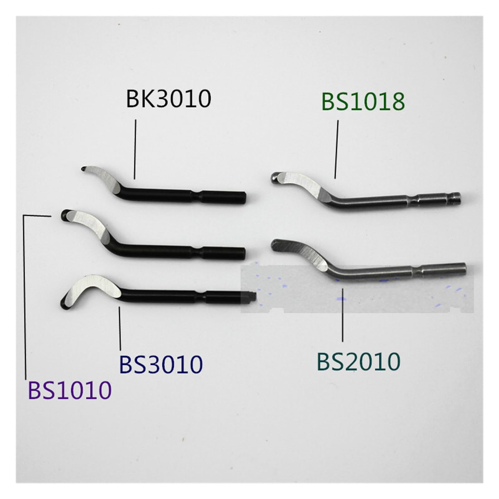Gratschneider Kunststoff/Aluminium/Kupfer grat verarbeitung Werkzeuge RB1000 + 10 PCS BS1010/BS1012/BS1018/BK3010 Einsätze Hand entgraten Werkzeug(RB1100 X BS1010)