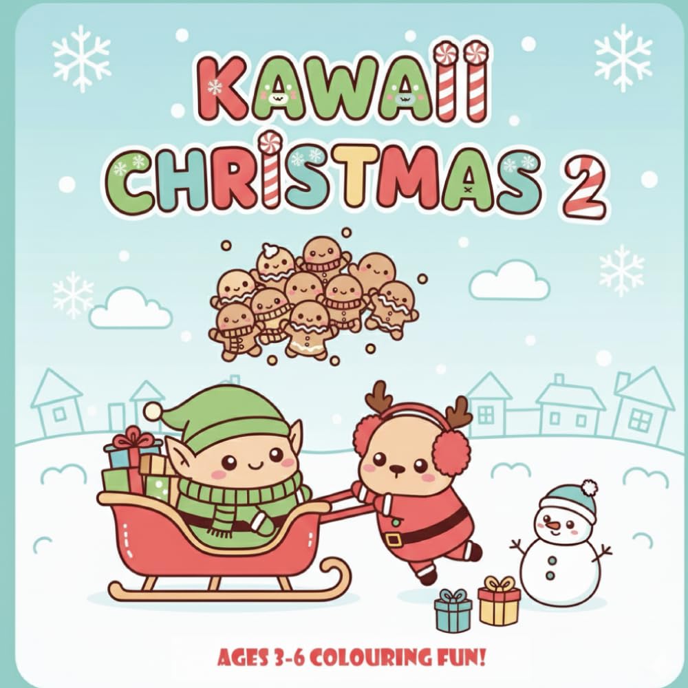 KAWAII CHRISTMAS 2: A cute Kawaii Christmas Colouring Adventure