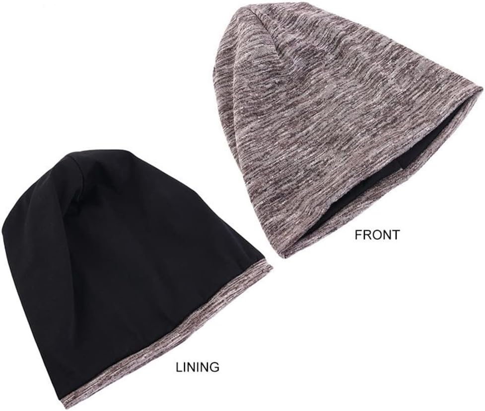 Beanie Knit Headwear Soft Hat Unisex Casual Autumn Winter Fabric