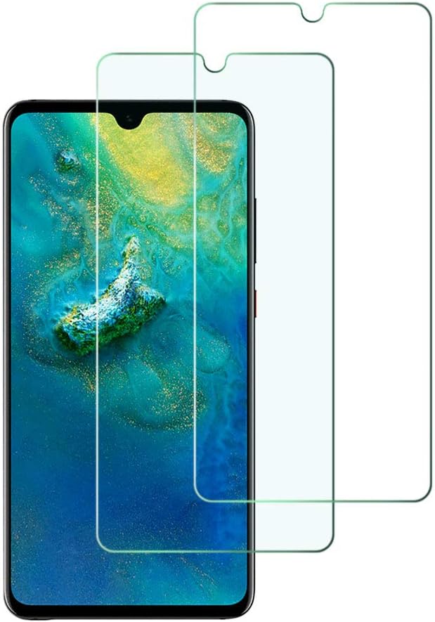 Widamin 2Pack, Screen Protector Compatible with Huawei Mate 20 X 7.2 inch, Premium Tempered Glass with 9H Hardness, 2.5D Round Edge, [Crystal Clearity], [Scratch-Resistant], [No-Bubble]