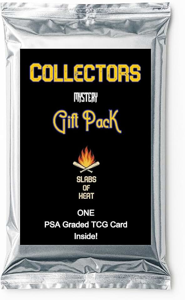 熱力收集者神秘禮包 一張 PSA 10 顆寶石完好或 9 完好分級 TCG 卡（與精靈寶可夢兼容）│潛在特殊藝術稀有版和初版