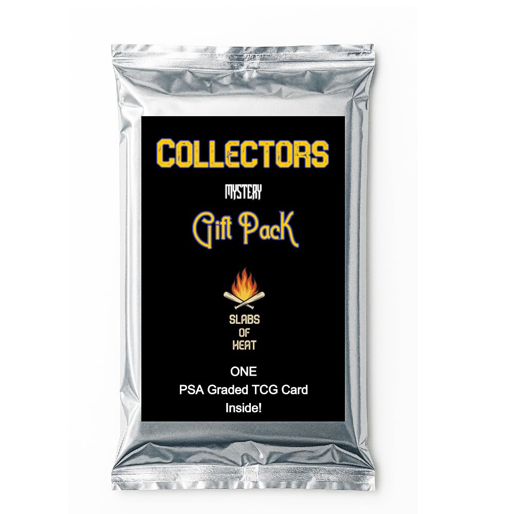 Amazon.com: Slabs of Heat Collector's Gift Pack│ONE PSA 10 Gem Mint or 9  Mint Graded TCG Card (Compatible with Pokemon)│Curated Selection : Toys &  Games
