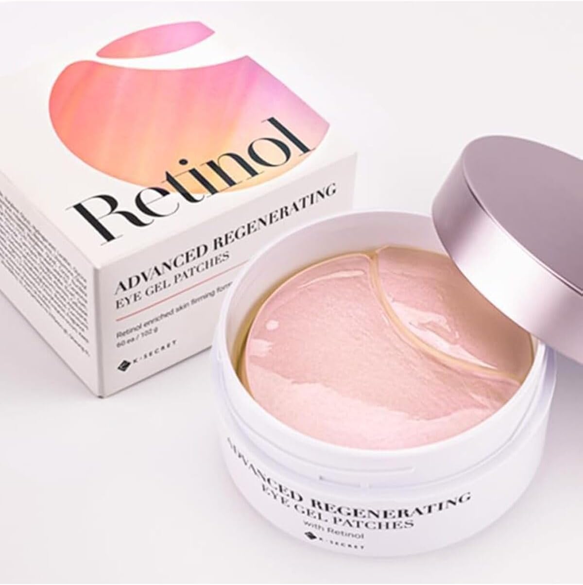 Advanced Regenerating Eye Gel Patches with RETINOL - Under Eye Masks for Anti-Wrinkles, Anti-Aging, Dark Circles, Puffiness