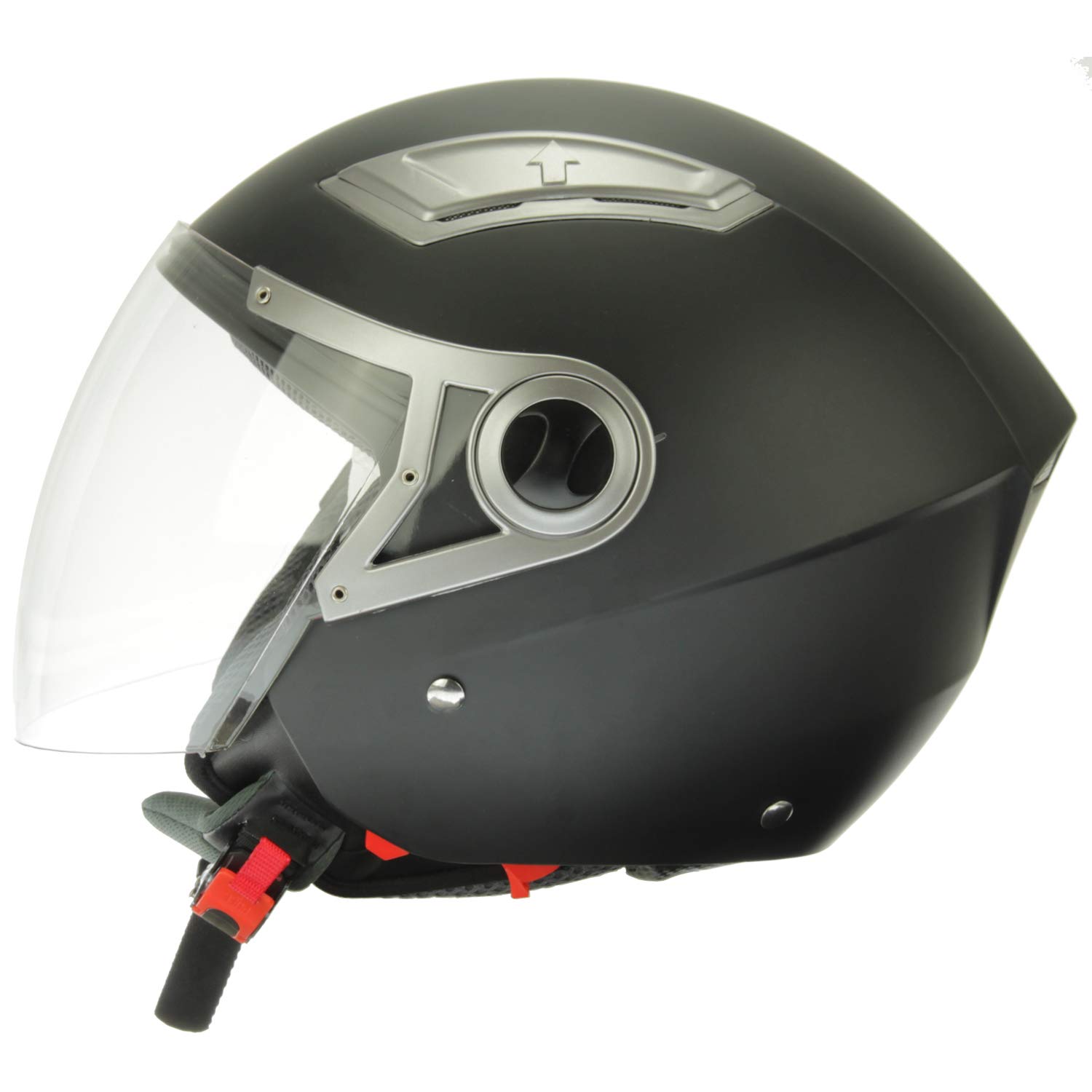 Mach1 Kask motocyklowy z wbudowaną osłoną przeciwsłoneczną ECE R 22.05, rozmiar XS do XXL